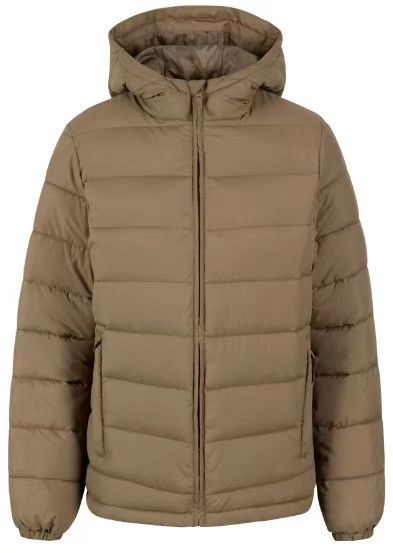 WOMENS PADDED JACKET KHAKI