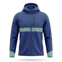 Veste d'extérieur bleue Vintage pour hommes