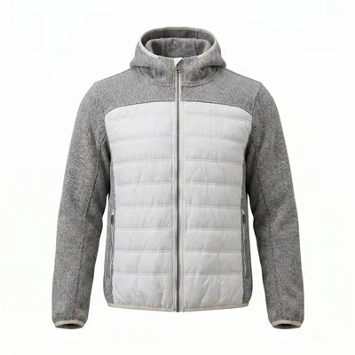 Veste isolante hybride en tricot pour femmes
