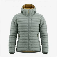 Veste isolée légère à couche intermédiaire